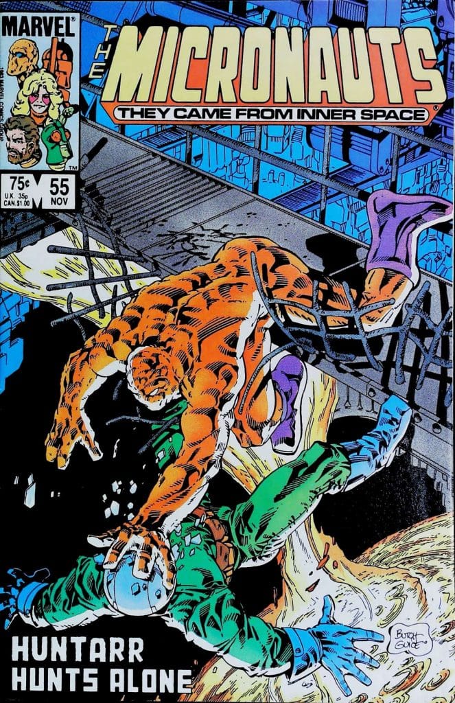 Micronauts #55, vue de l'exemplaire