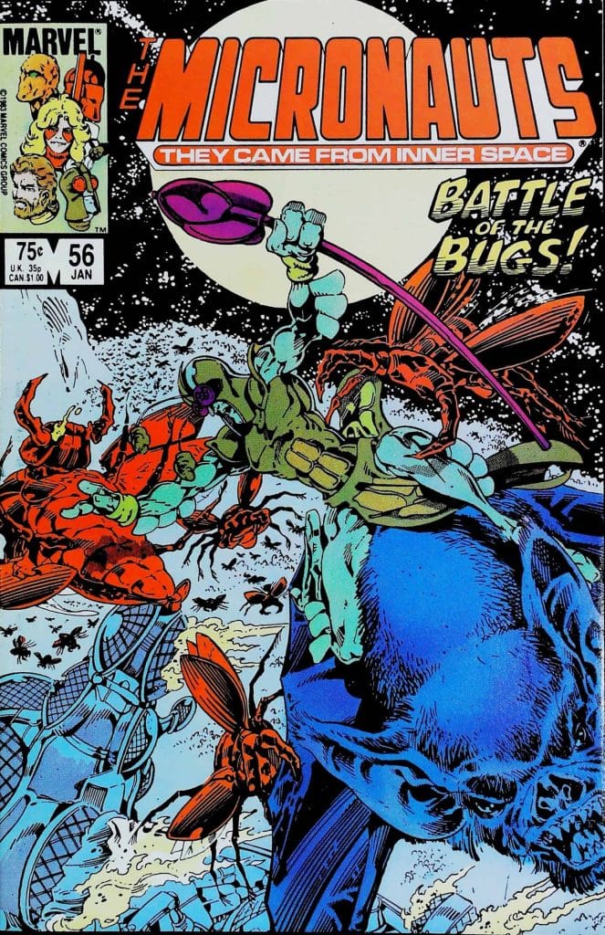 Micronauts #56, vue de l'exemplaire