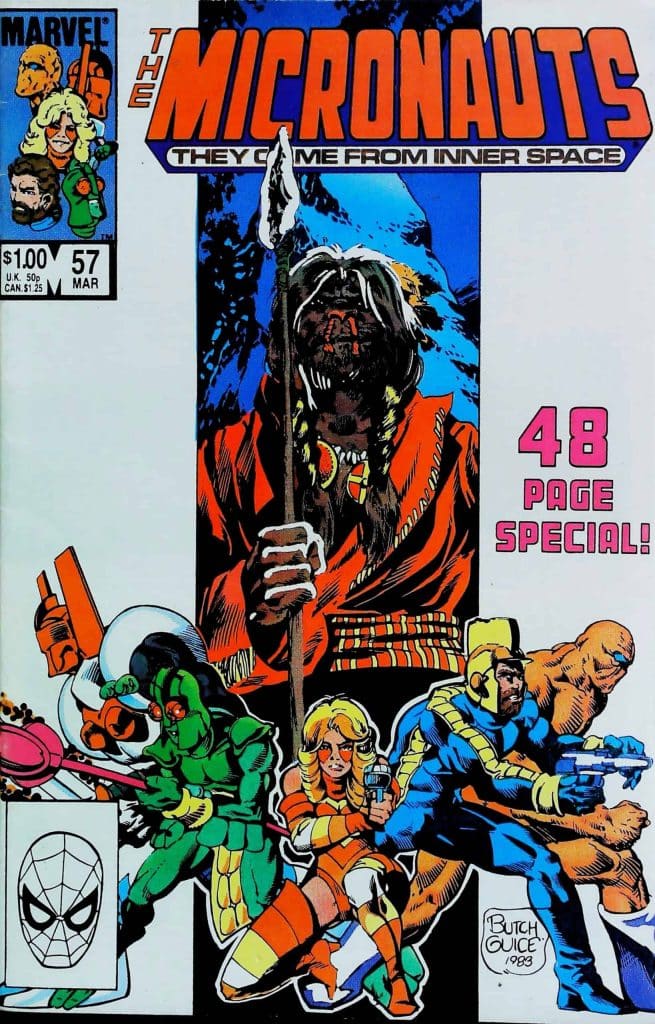 Micronauts #57, vue de l'exemplaire