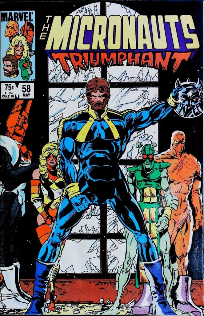 Micronauts #58, vue de l'exemplaire