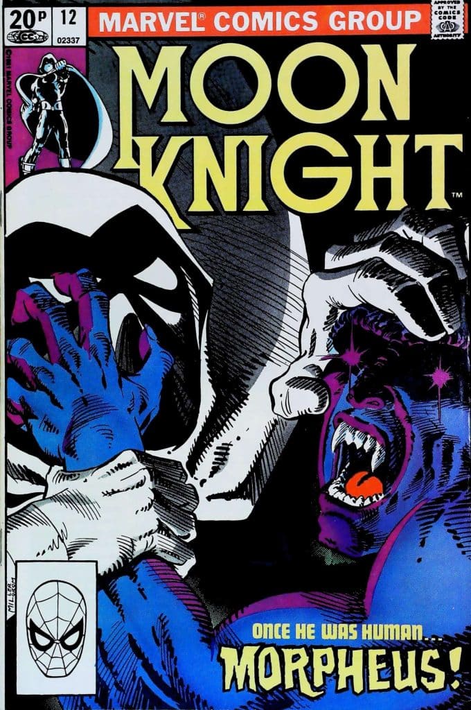 Moon Knight #12, vue de l'exemplaire