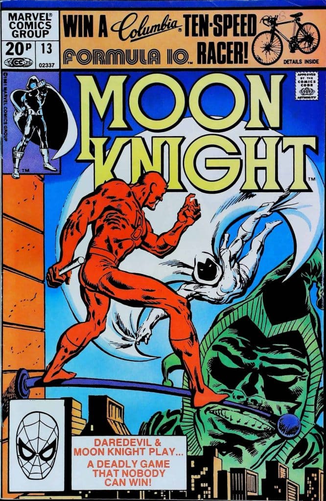 Moon Knight #13, vue de l'exemplaire
