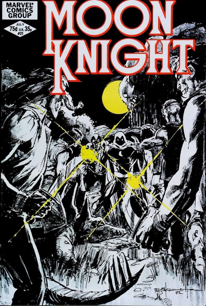 Moon Knight #21, vue de l'exemplaire