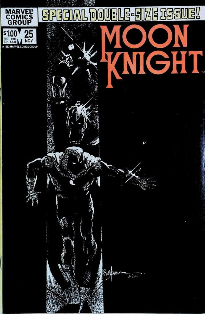 Moon Knight #25, vue de l'exemplaire
