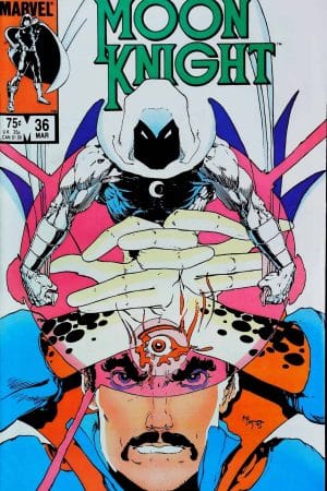 Couverture de MOON KNIGHT (1980) #36 - par Mike Kaluta - lecubeacomics.com