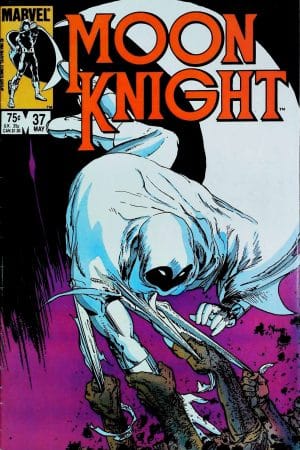 Couverture de MOON KNIGHT (1980) #37 - par Mike Kaluta - lecubeacomics.com