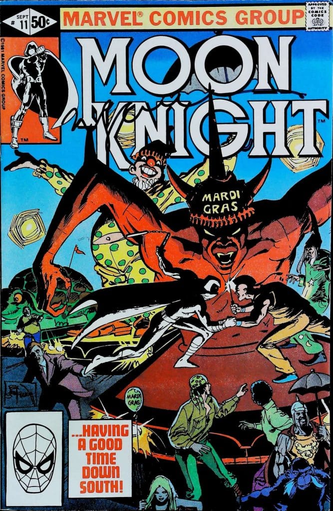 Moon Knight #11, vue de l'exemplaire