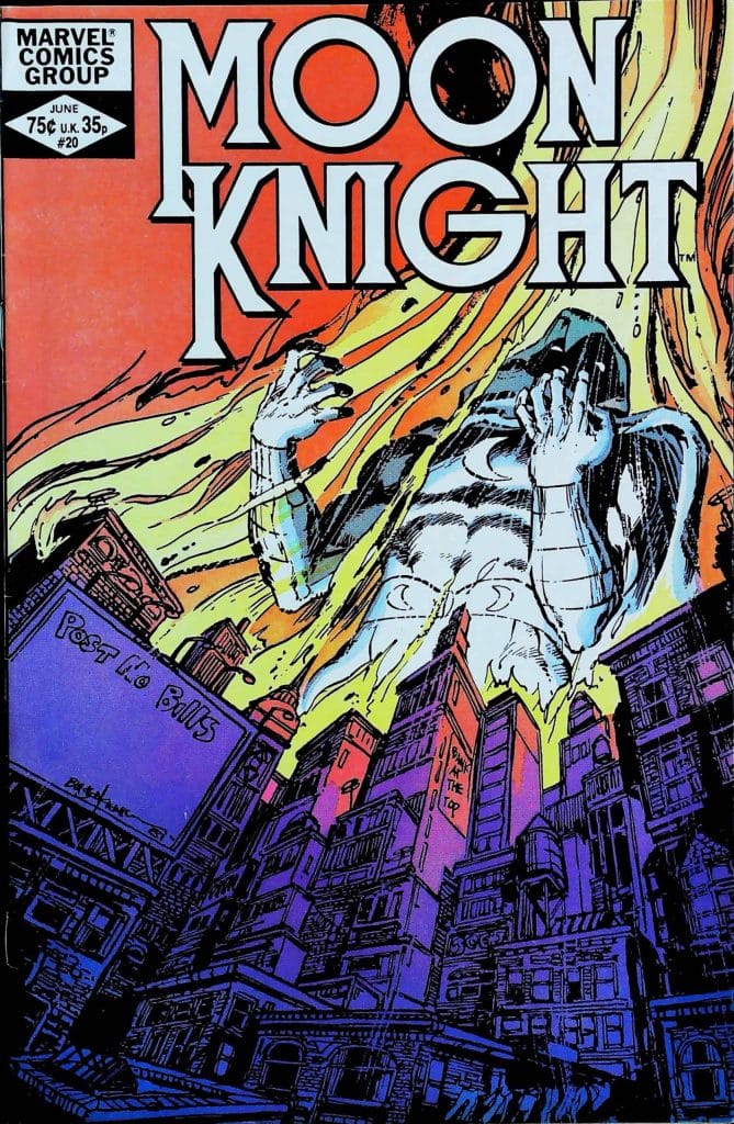 Moon Knight #20, vue de l'exemplaire