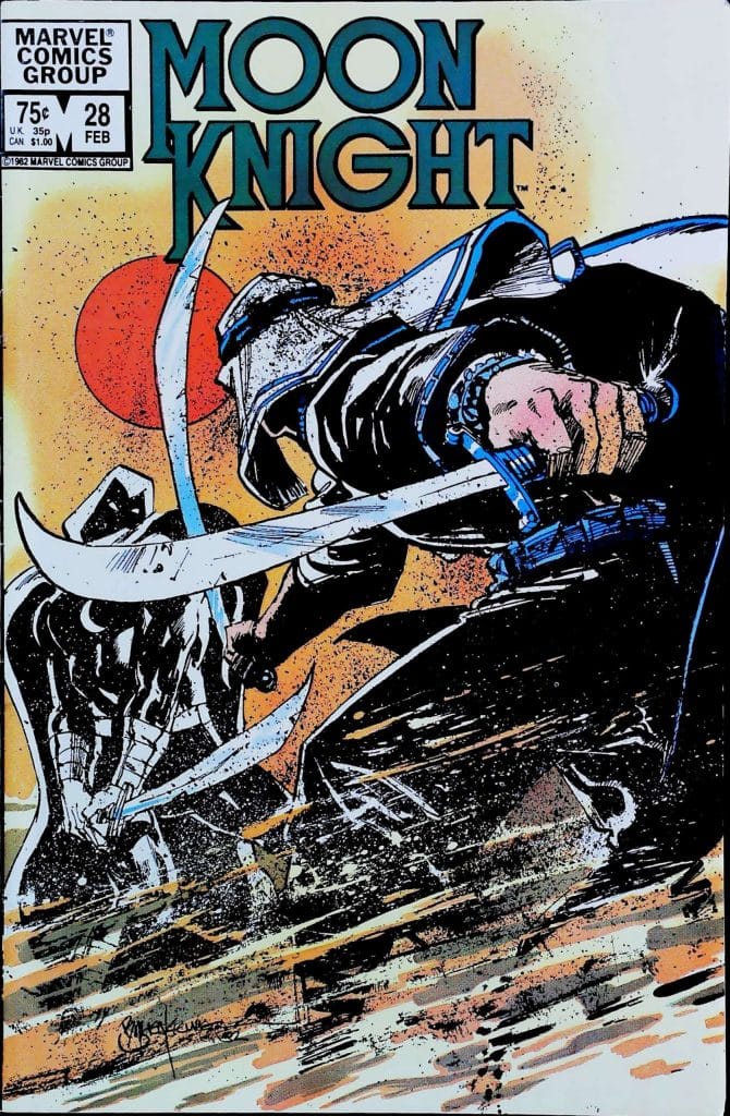Moon Knight #28, vue de l'exemplaire