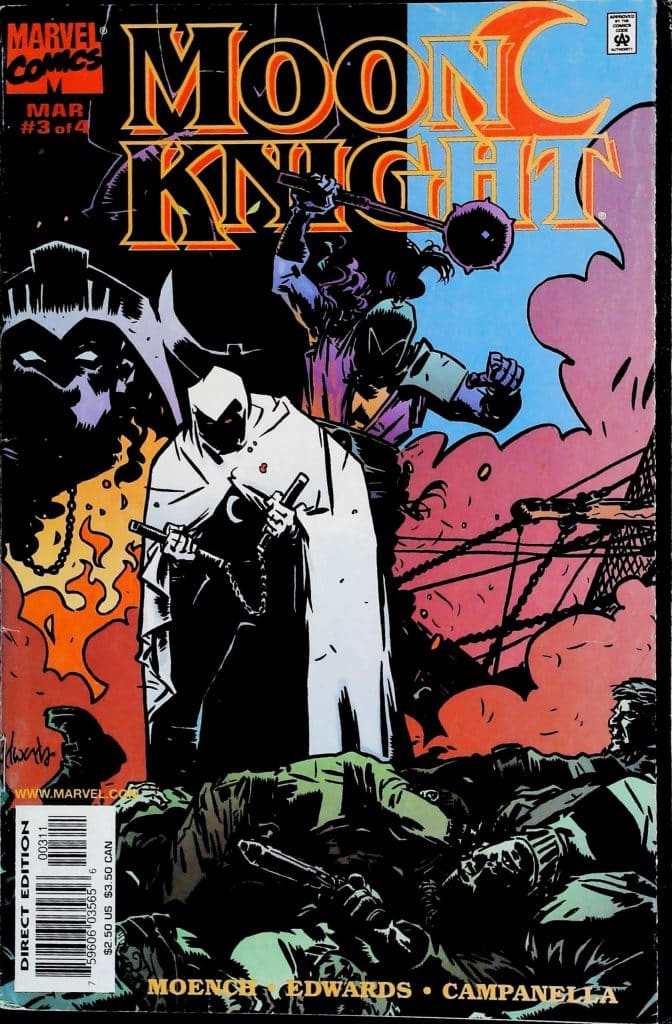 Moon Knight #3, vue de l'exemplaire