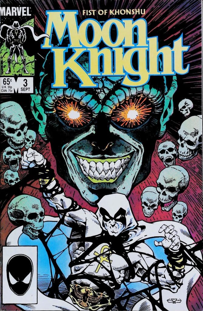 Moon Knight Fist Of Kunshu #3, vue de l'exemplaire