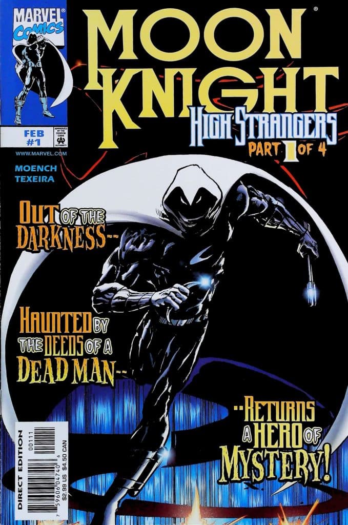 Moon Knight High Strangers #1, vue de l'exemplaire