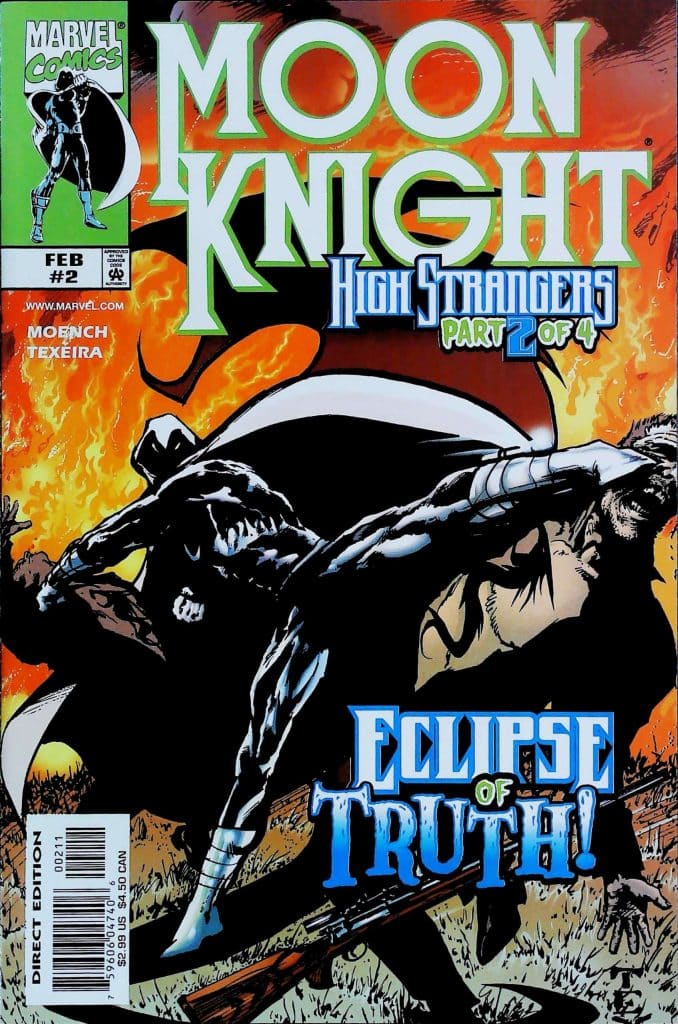 Moon Knight High Strangers #2, vue de l'exemplaire