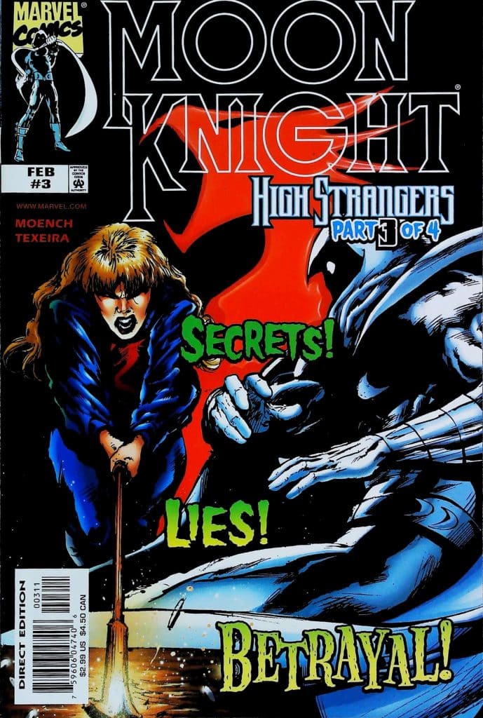 Moon Knight High Strangers #3, vue de l'exemplaire