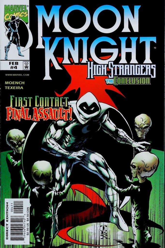 Moon Knight High Strangers #4, vue de l'exemplaire