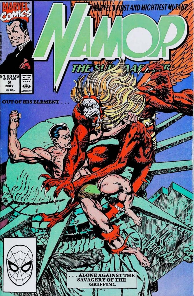 Namor The Sub-Mariner #2, vue de l'exemplaire