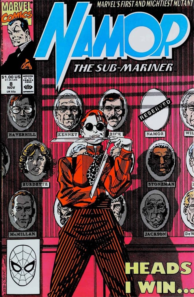 Namor The Sub-Mariner #8, vue de l'exemplaire