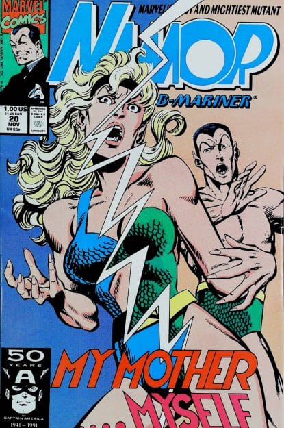 Couverture de NAMOR THE SUB-MARINER (1990) #20 - par John Byrne - lecubeacomics.com