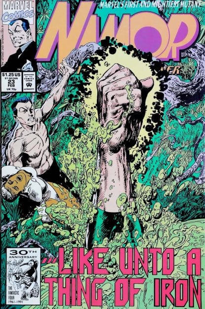 Couverture de NAMOR THE SUB-MARINER (1990) #23 - par John Byrne - lecubeacomics.com