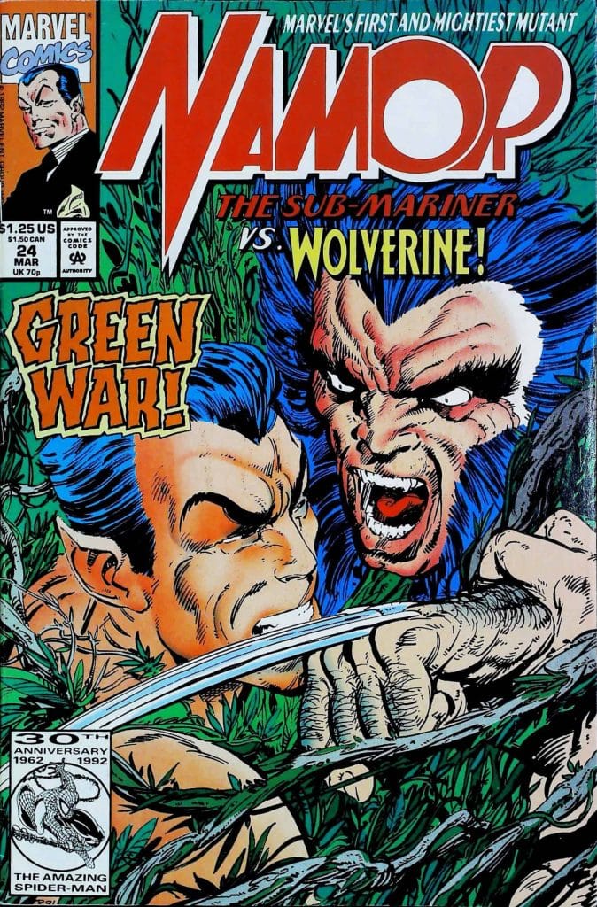Namor The Sub-Mariner #24, vue de l'exemplaire
