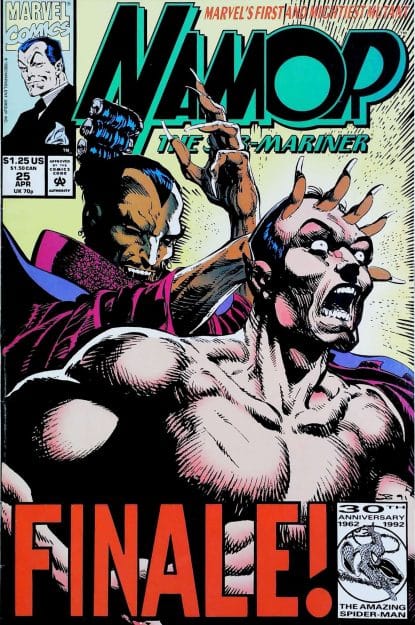 Couverture de NAMOR THE SUB-MARINER (1990) #25 - par John Byrne - lecubeacomics.com