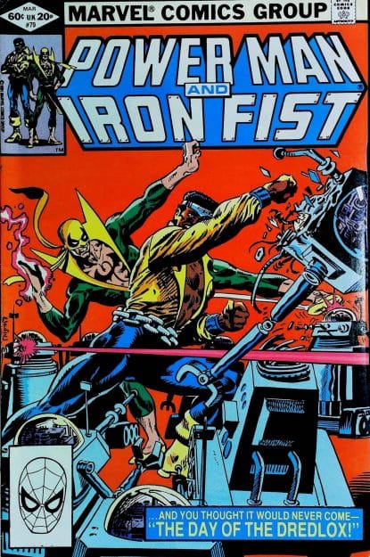 Couverture de POWER MAN & IRON FIST (1972) #79 - par Al Milgrom - lecubeacomics.com