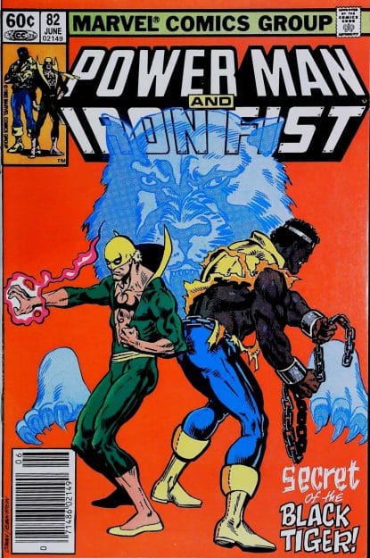 Couverture de POWER MAN & IRON FIST (1972) #82 - par Denys Cowan - lecubeacomics.com