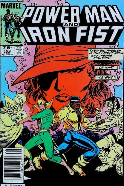 Couverture de POWER MAN & IRON FIST (1972) #102 - par Richard Howell - lecubeacomics.com