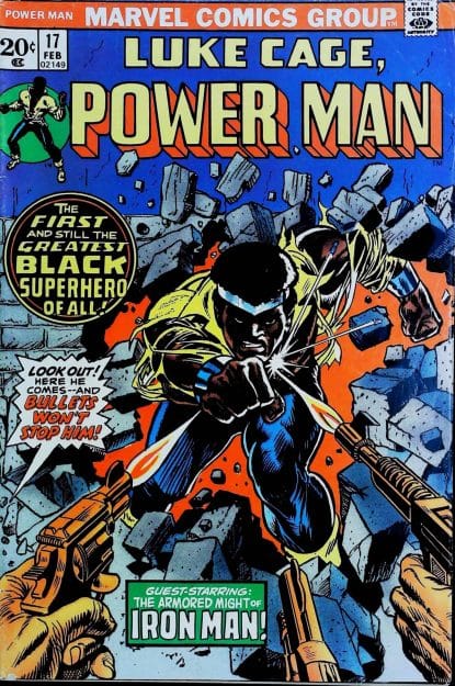 Couverture de LUKE CAGE POWER MAN (1972) #17 - par Gil Kane - lecubeacomics.com