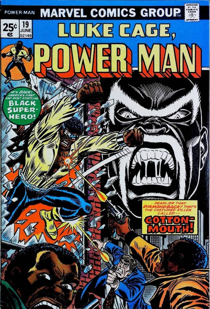 Luke Cage Power Man #19, vue de l'exemplaire