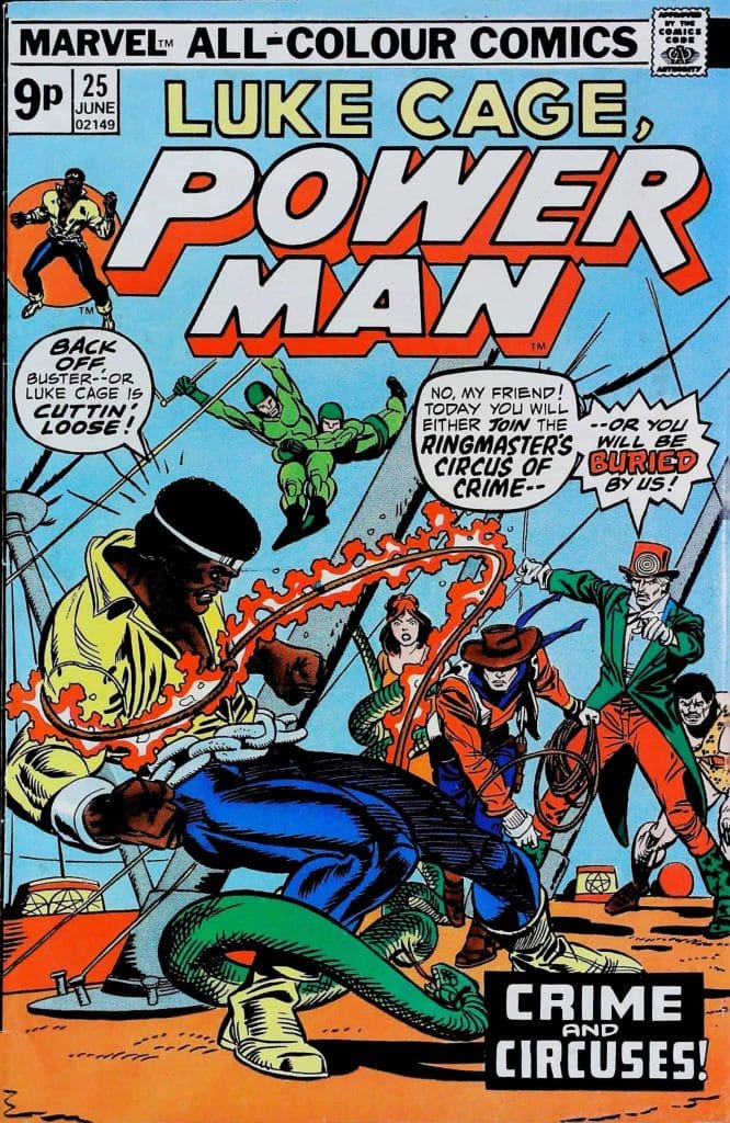 Luke Cage Power Man #25, vue de l'exemplaire