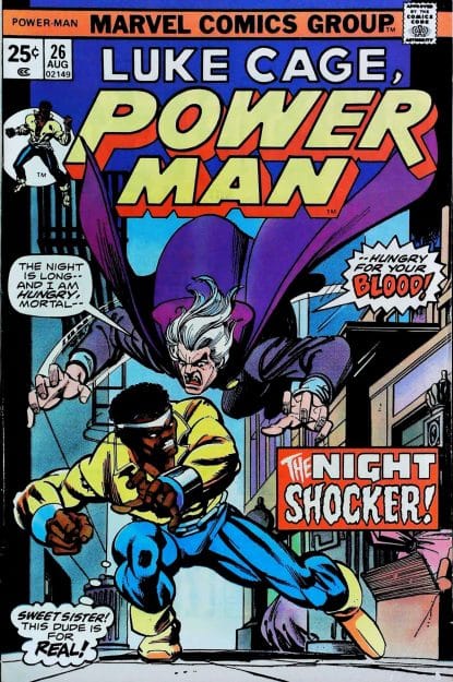 Couverture de LUKE CAGE POWER MAN (1972) #26 - par Gil Kane - lecubeacomics.com