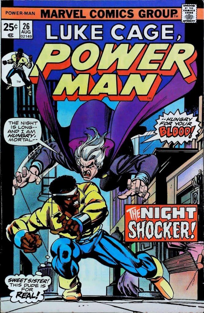 Luke Cage Power Man #26, vue de l'exemplaire
