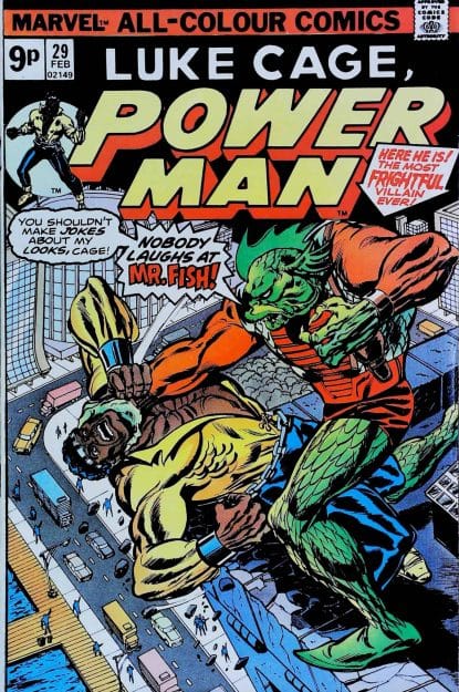 Couverture de LUKE CAGE POWER MAN (1972) #29 - par Ron Wilson - lecubeacomics.com