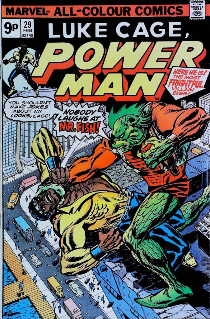Luke Cage Power Man #29, vue de l'exemplaire
