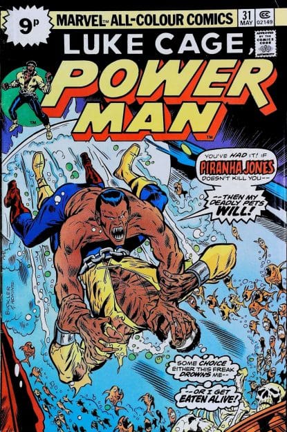 Couverture de LUKE CAGE POWER MAN (1972) #31 - par Rich Buckler - lecubeacomics.com