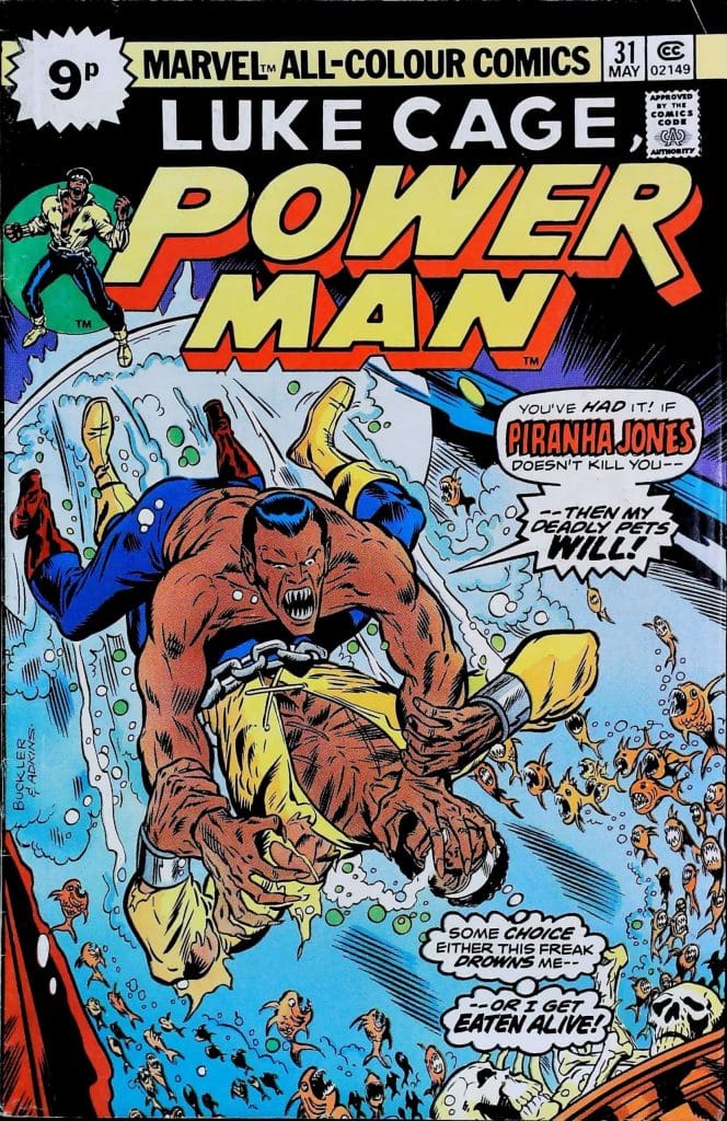 Luke Cage Power Man #31, vue de l'exemplaire