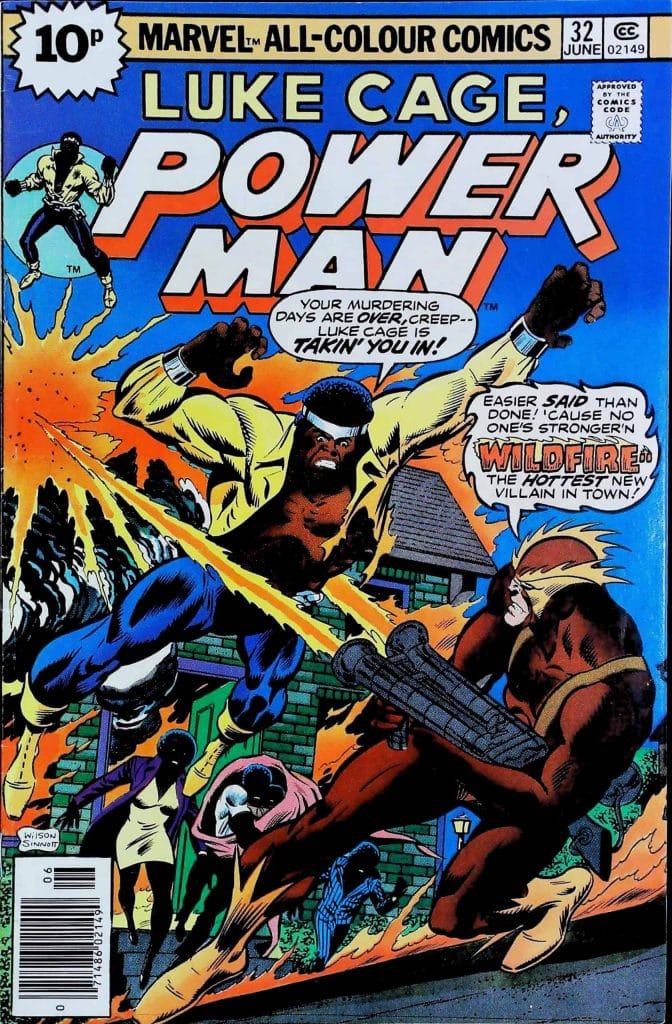 Luke Cage Power Man #32, vue de l'exemplaire