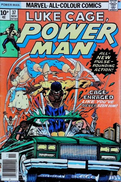 Couverture de LUKE CAGE POWER MAN (1972) #37 - par Rich Buckler - lecubeacomics.com