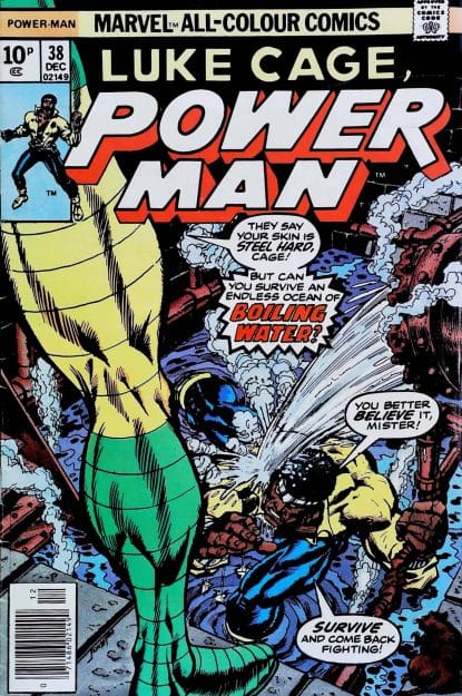Couverture de LUKE CAGE POWER MAN (1972) #38 - par Ron Wilson - lecubeacomics.com