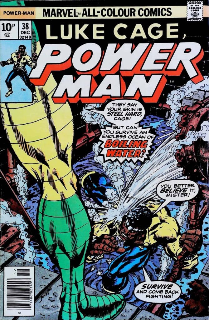 Luke Cage Power Man #38, vue de l'exemplaire