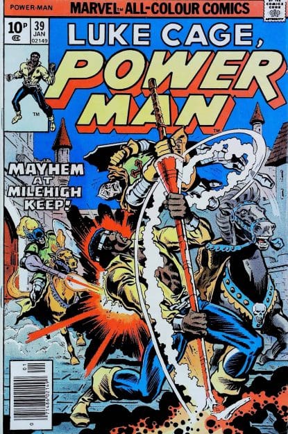 Couverture de LUKE CAGE POWER MAN (1972) #39 - par Ron Wilson - lecubeacomics.com