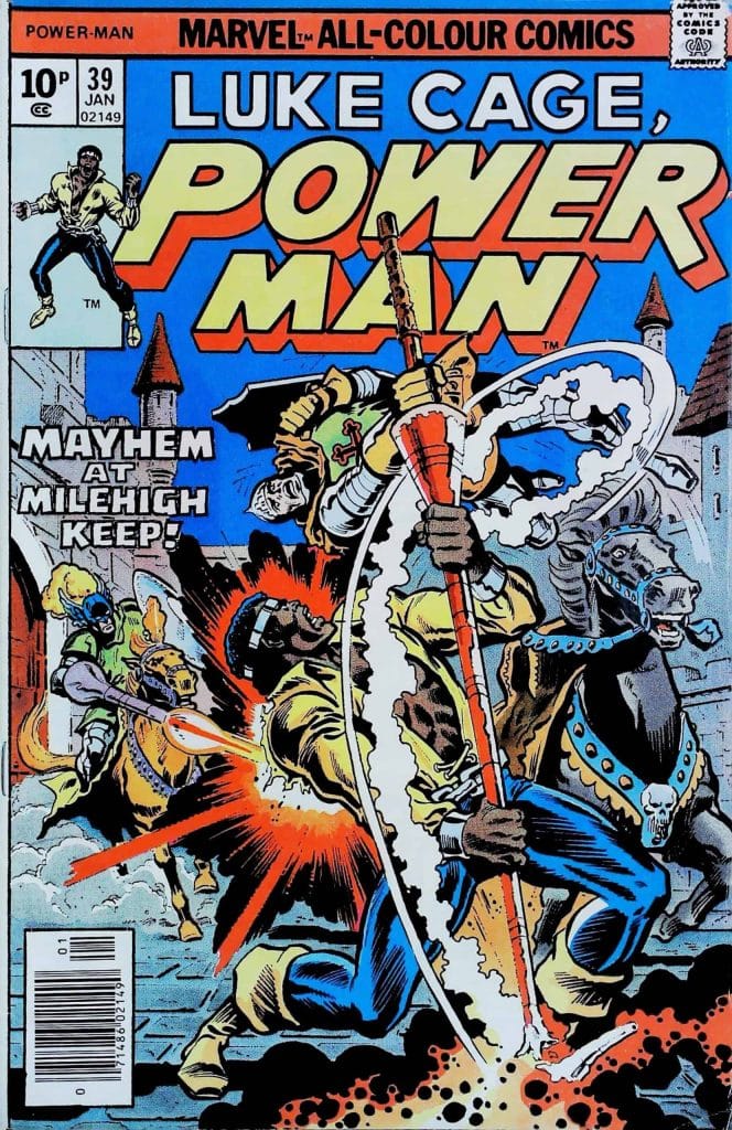Luke Cage Power Man #39, vue de l'exemplaire