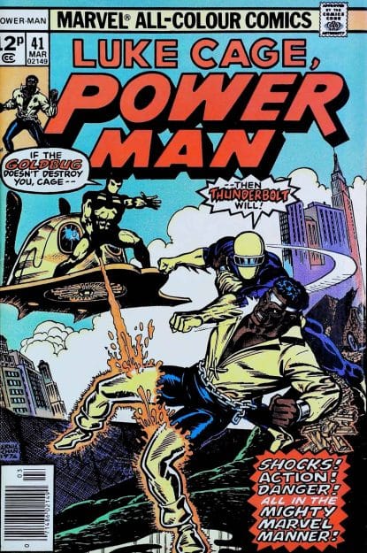 Couverture de LUKE CAGE POWER MAN (1972) #41 - par Ernie Chan - lecubeacomics.com
