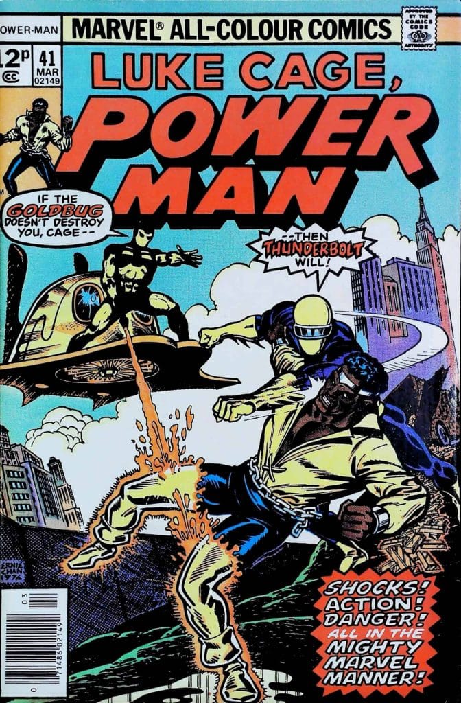 Luke Cage Power Man #41, vue de l'exemplaire