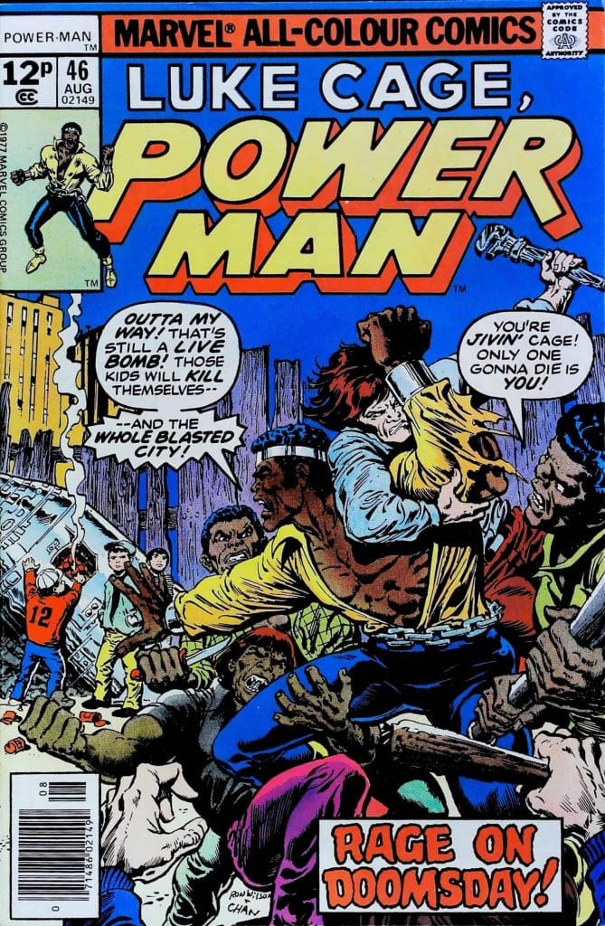 Luke Cage Power Man #46, vue de l'exemplaire
