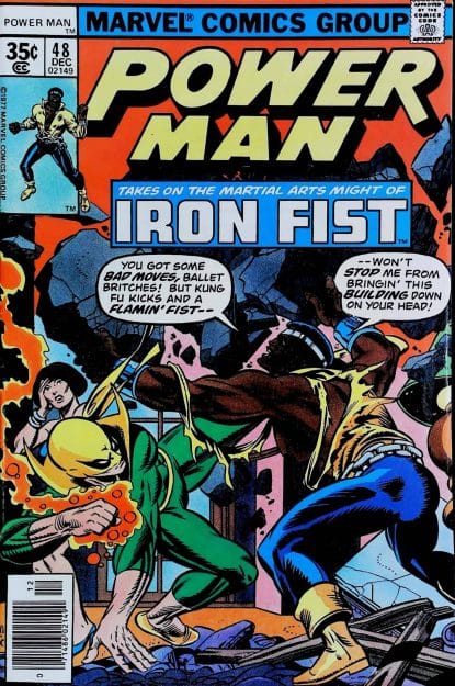 Couverture de POWER MAN & IRON FIST (1972) #48 - par Gil Kane - lecubeacomics.com