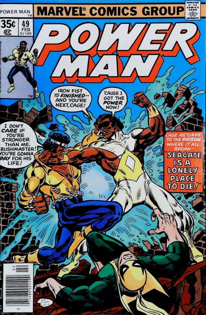 Power Man & Iron Fist #49, vue de l'exemplaire
