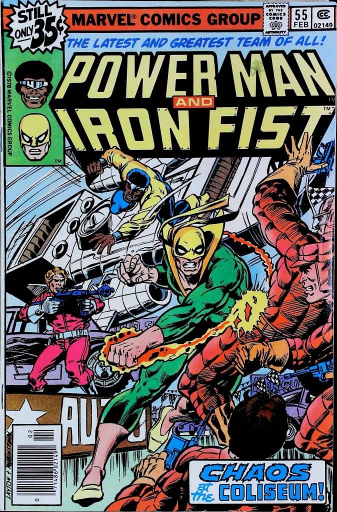 Power Man & Iron Fist #55, vue de l'exemplaire
