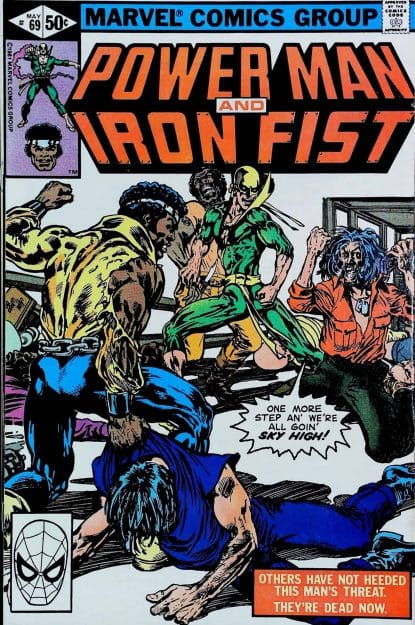Couverture de POWER MAN & IRON FIST (1972) #69 - par Alan Weiss - lecubeacomics.com